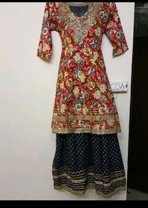 Sharara Set With Dupatta