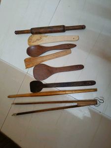 Wooden Kitchen Utensil Set
