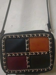 Colorblock Crossbody Bag