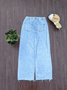Wide Leg Denim Jeans