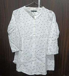 White Casual/Formal Shirt