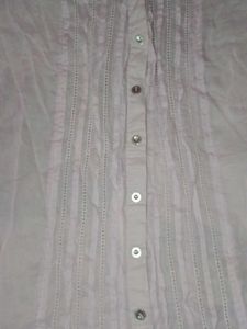 Pink Button-Down Top