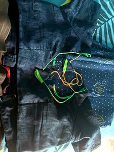 Bandhani print saree with blouse 44 inch