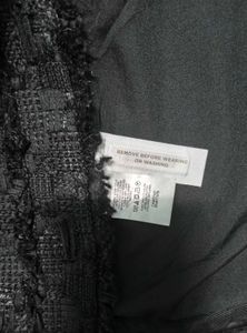 ANN TAYLOR Black Tweed Jacket