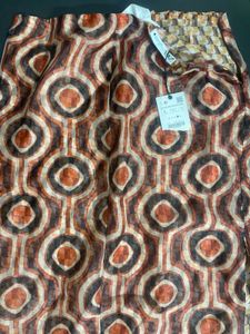 Brand New Zara Organza Dual Layer Geometric Skirt