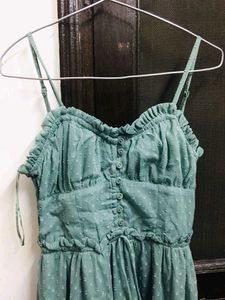 Elegant Green Maxi Dress – Flowy And Feminine