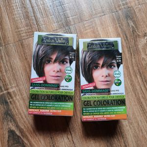 Brand New Set Of 2 Chemical Free Hair Dye