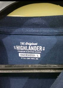 HIGHLANDER OVERSIZED TSHIRT