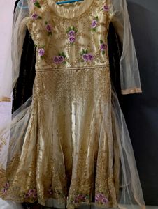 Elegant Embellished Anarkali Dress