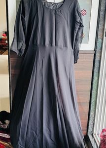 Elegant Black Ethnic Gown