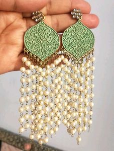 Pearl Dangle Earrings