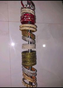 48bangles+10jewellery Sets