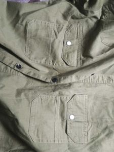 Olive Green Casual Shirt