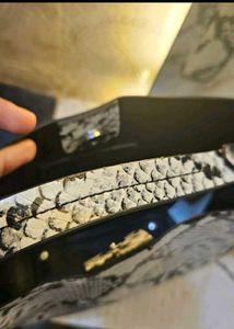 Zara Snake Print Bag