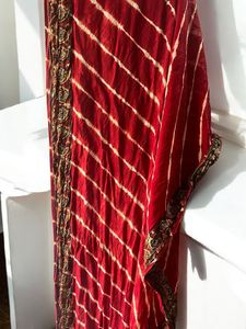 Art Silk Leheriya Dupatta