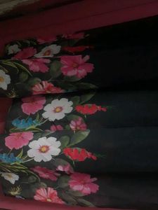 Black Anarkali Gown
