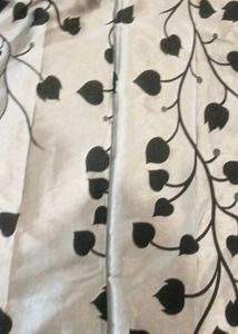 Leaf Print blackout curtains