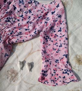 Pink Floral Dress