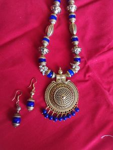 Trending Necklace Set And Ankelet Combo
