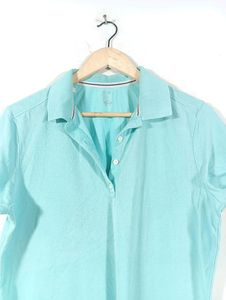 Cyan Blue T-Shirt (Women)