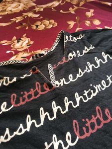 Unique Graphic Print Tee