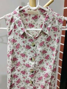 Floral Sleeveless Summer Dress