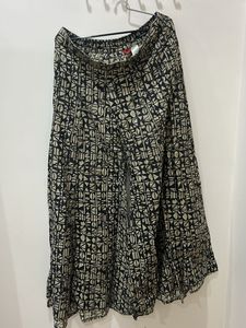 Printed Wide Leg Palazzo Pants