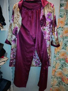 Premium Satin Night Suit