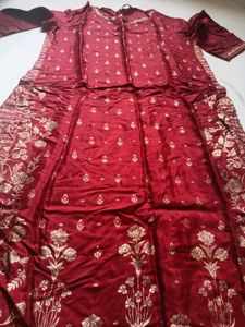 Aurelia Maroon Kurta