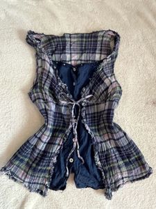 Plaid Top