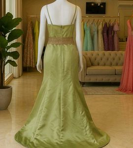 Elegant Green Gown
