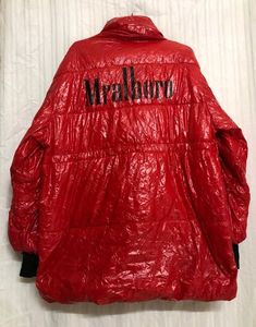S.A.LD Red Puffer Jacket