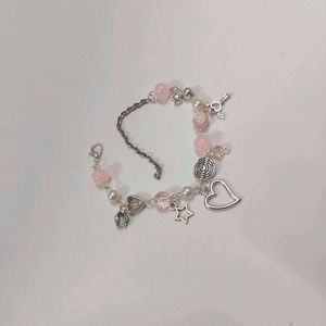 Beaded y2k Charm Bracelets - Set of 2