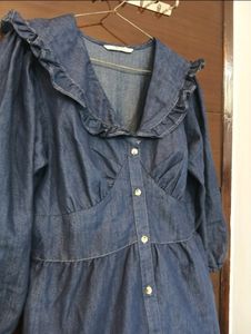 Denim Long Dress 👗