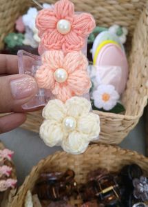 Floral Hair Claw Clip