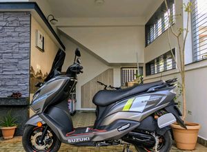 Double Bubble Visor for Suzuki Burgman Street 125