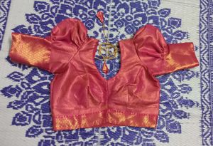 Saree with stitched blouse