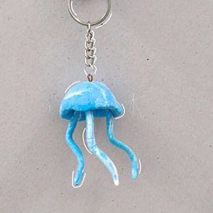 Jellyfish Keychain