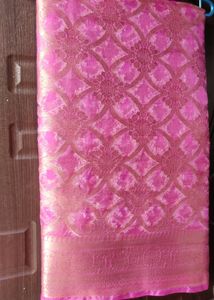 Organza Saree with Blouse