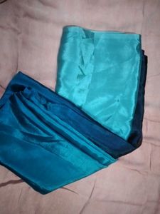 Elegant Blue Ombre Saree