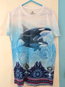SeaWorld Orca Whale Graphic Tee