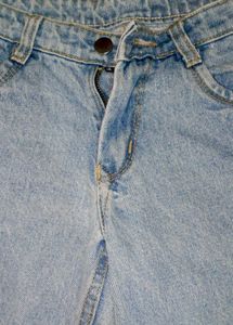 Light Blue Wide Leg Jeans