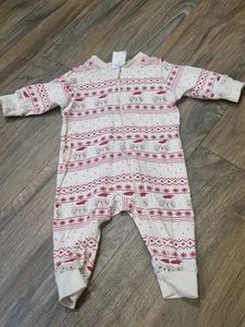 Cute Bear Print Romper christmas
