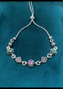 Gemstone Charm Bracelet