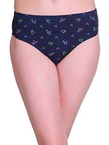Floral Print Cotton Briefs