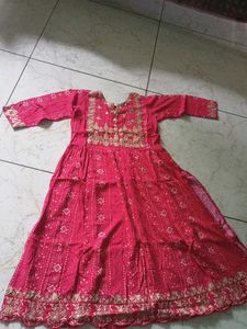 heavy reyon Alia cut kurti