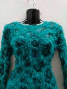Furry Bodycon One Piece