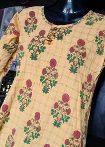 Floral Cotton Kurti