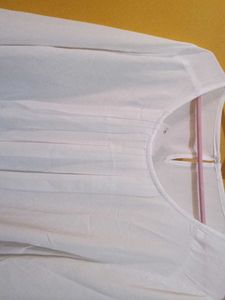 White Long Sleeve Top