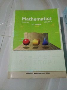 Rd Sharma Class 12th Mathematics